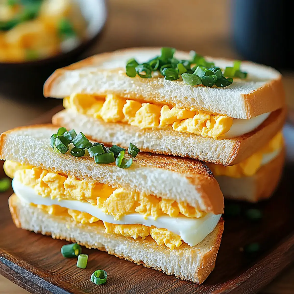 Japanese Egg Sandwich (Tamago Sando)
