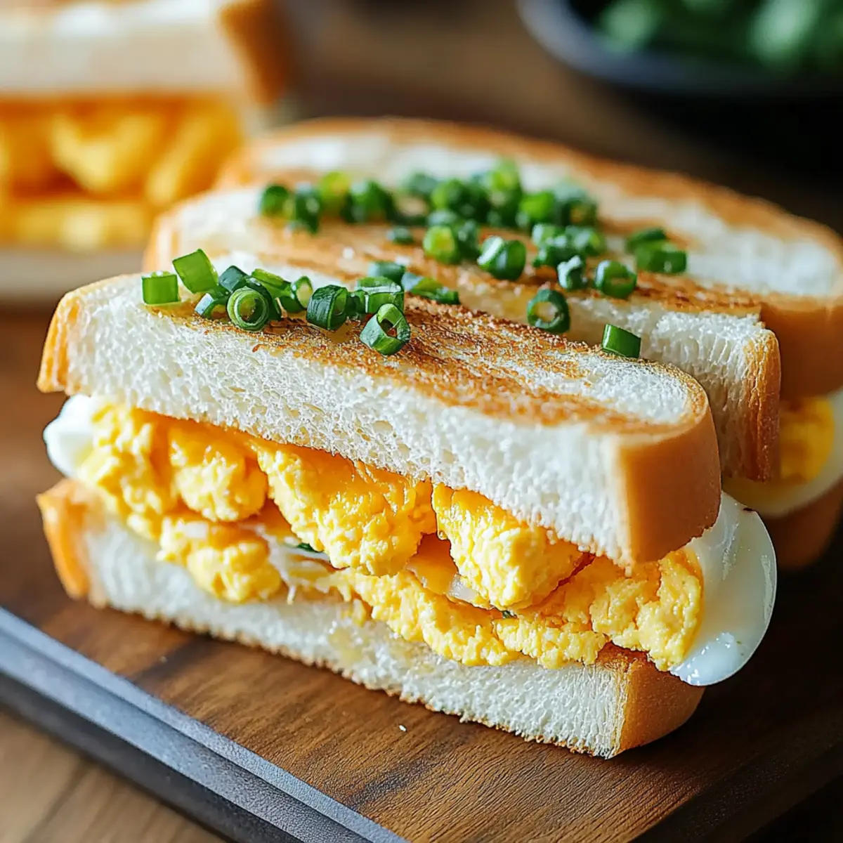 Japanese Egg Sandwich (Tamago Sando)