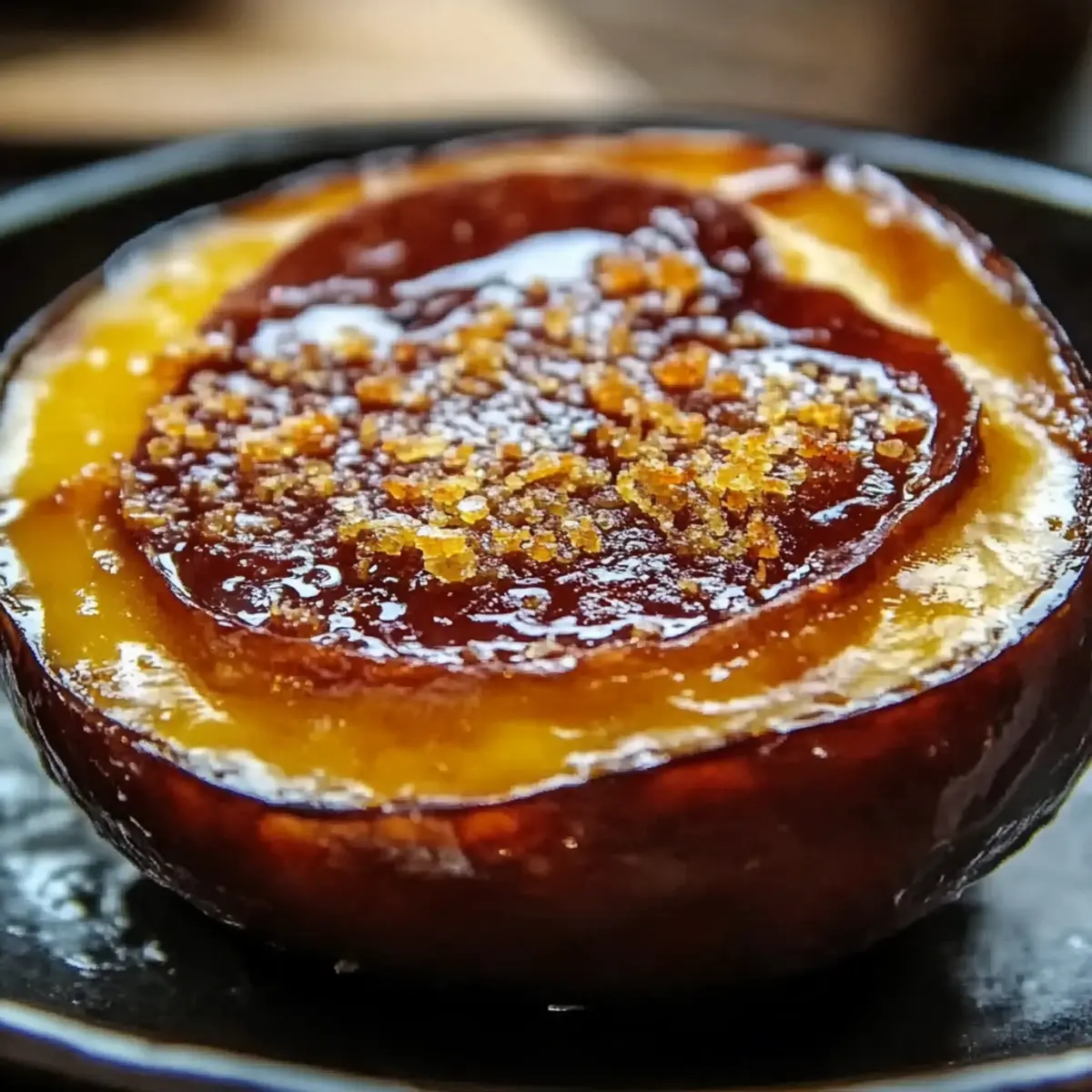 Japanese Sweet Potato Crème Brûlée