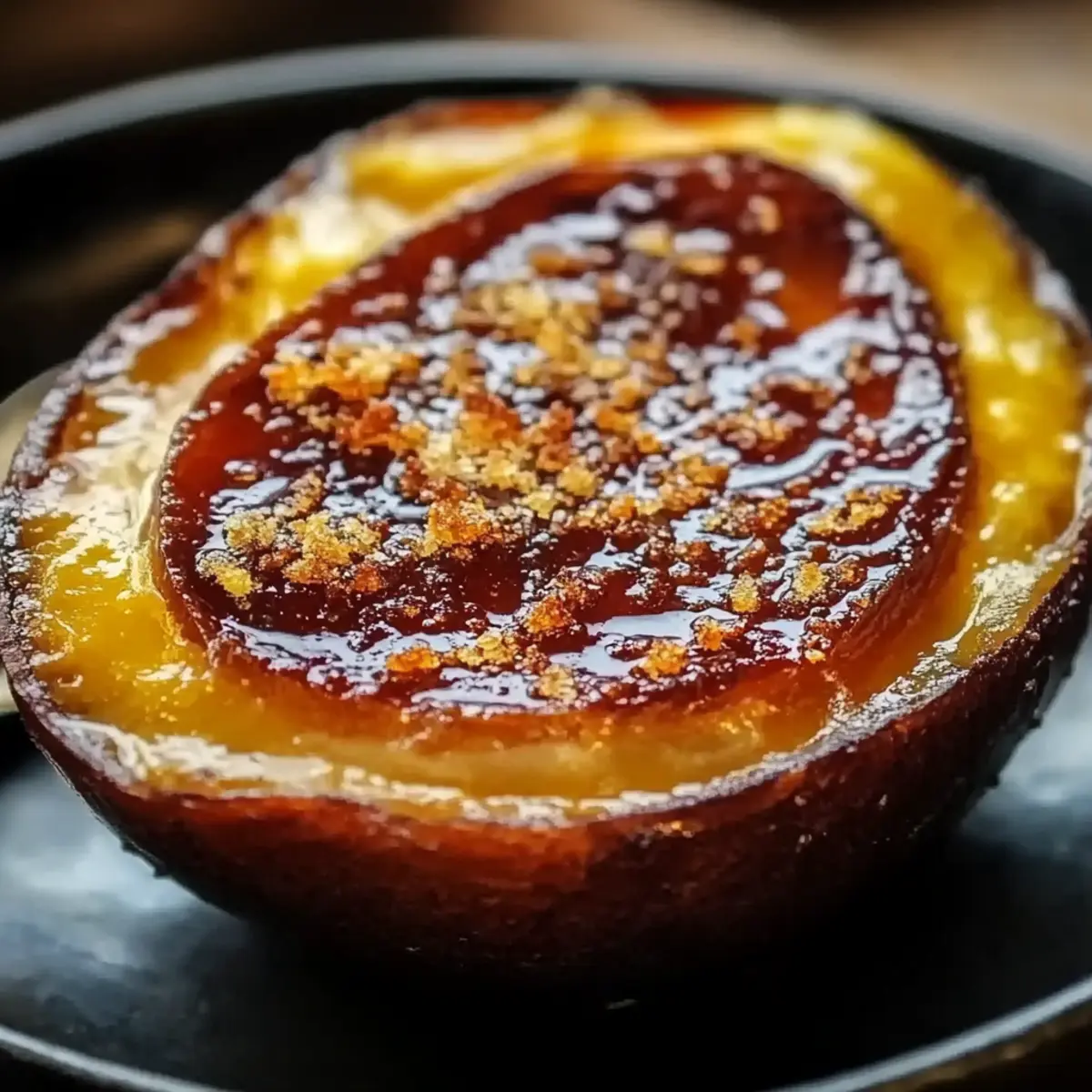 Japanese Sweet Potato Crème Brûlée