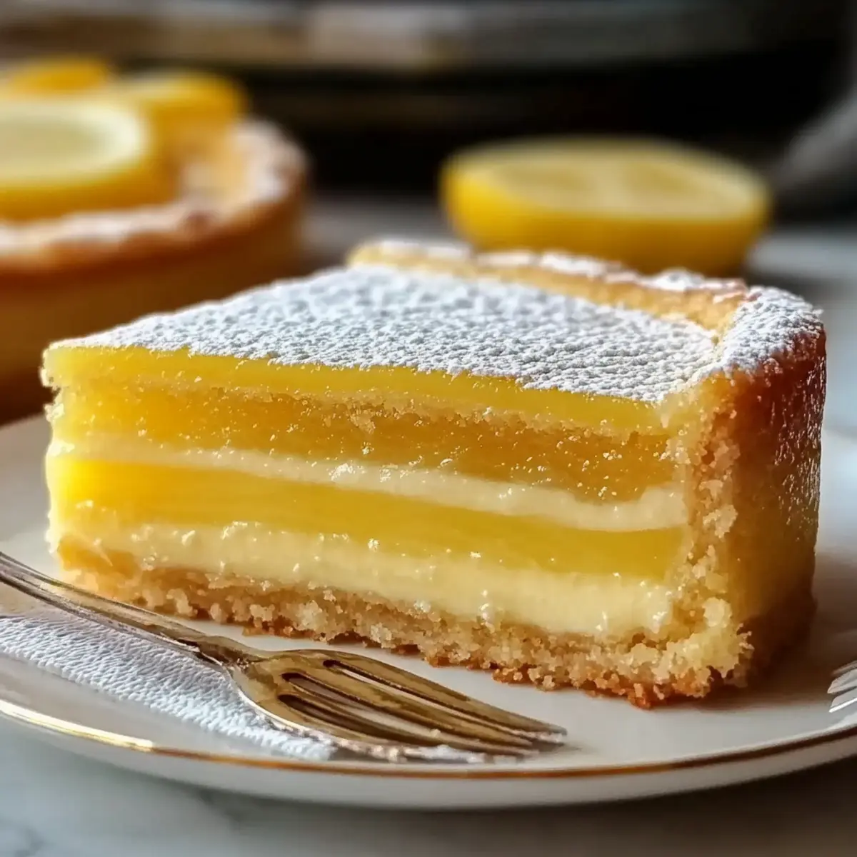 Lemon Custard Cake