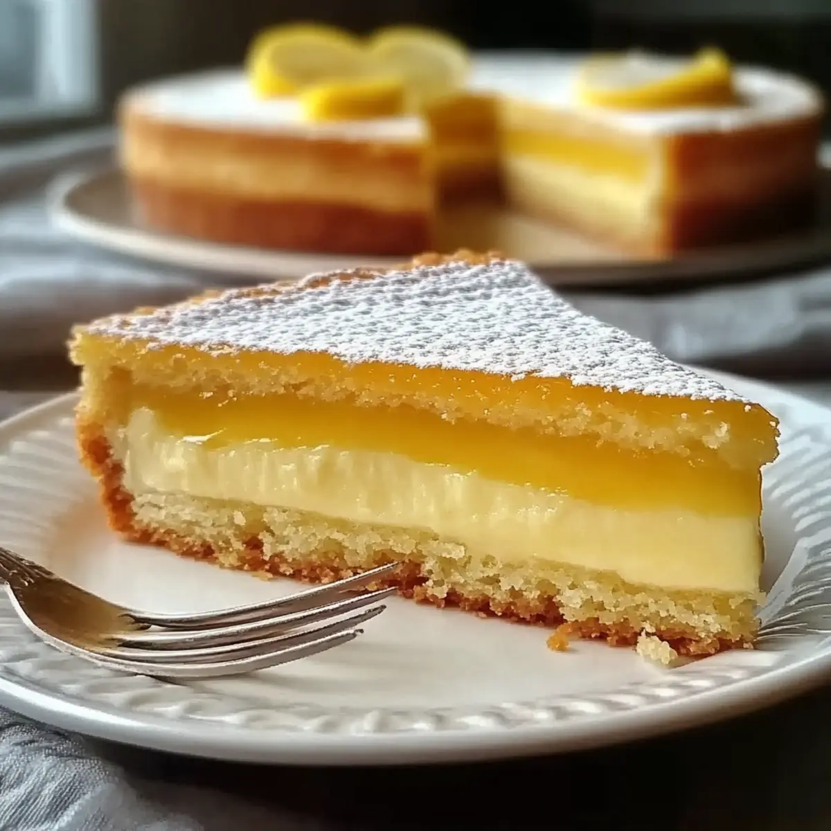Lemon Custard Cake