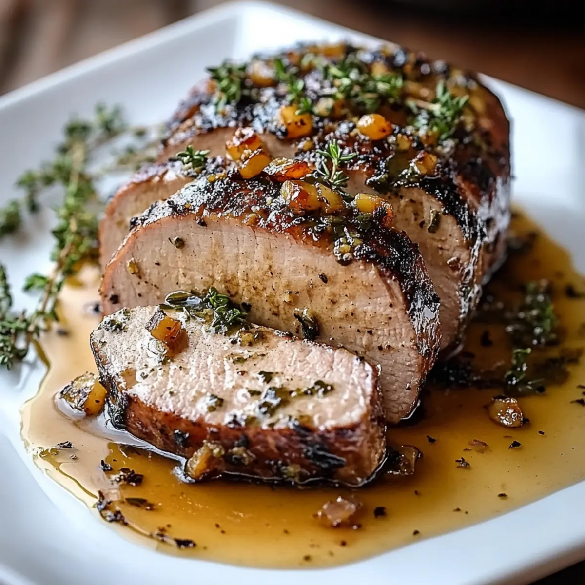 Maple Dijon Pork Tenderloin