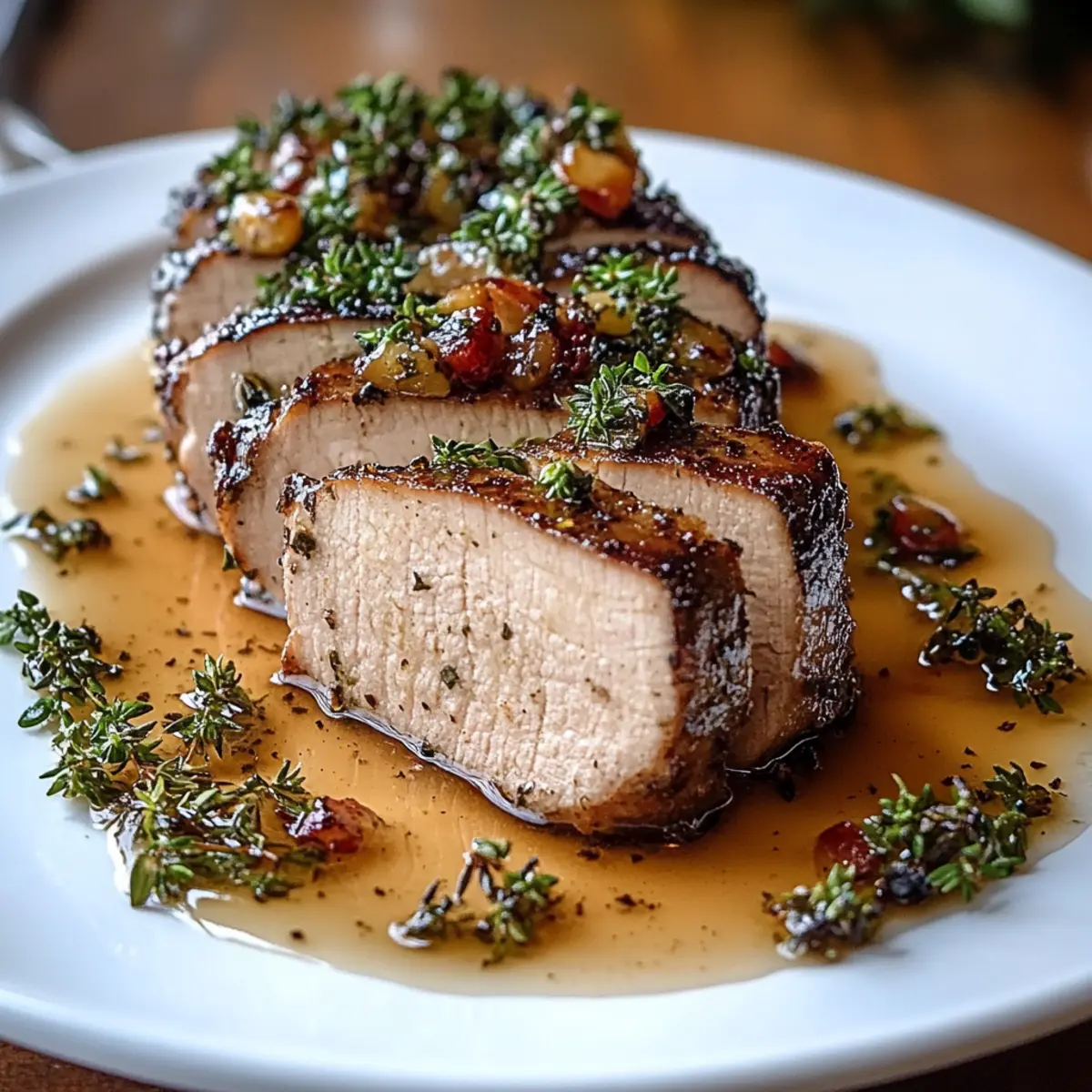 Maple Dijon Pork Tenderloin