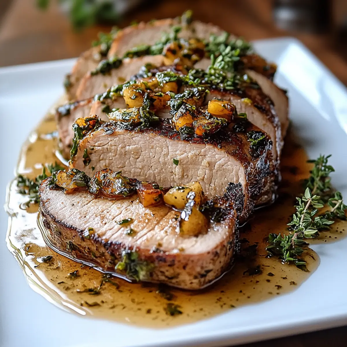 Maple Dijon Pork Tenderloin