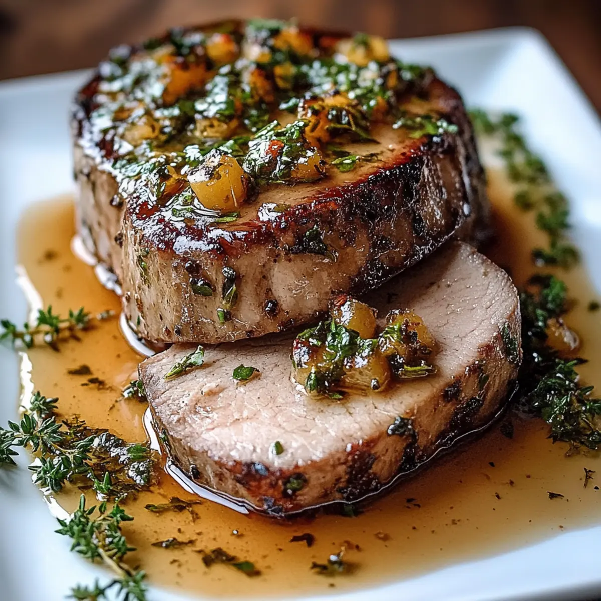 Maple Dijon Pork Tenderloin