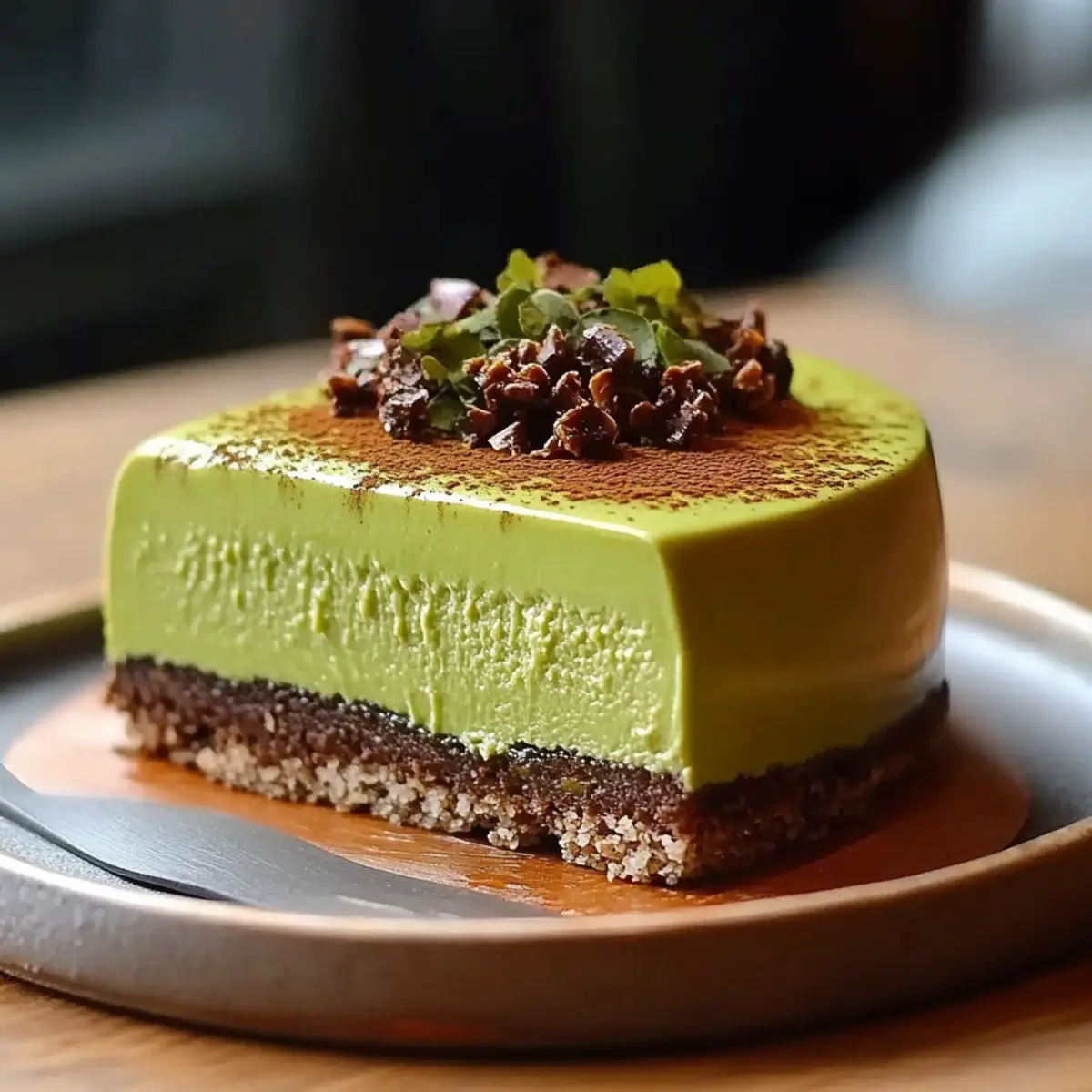 Matcha Japanese Cheesecake