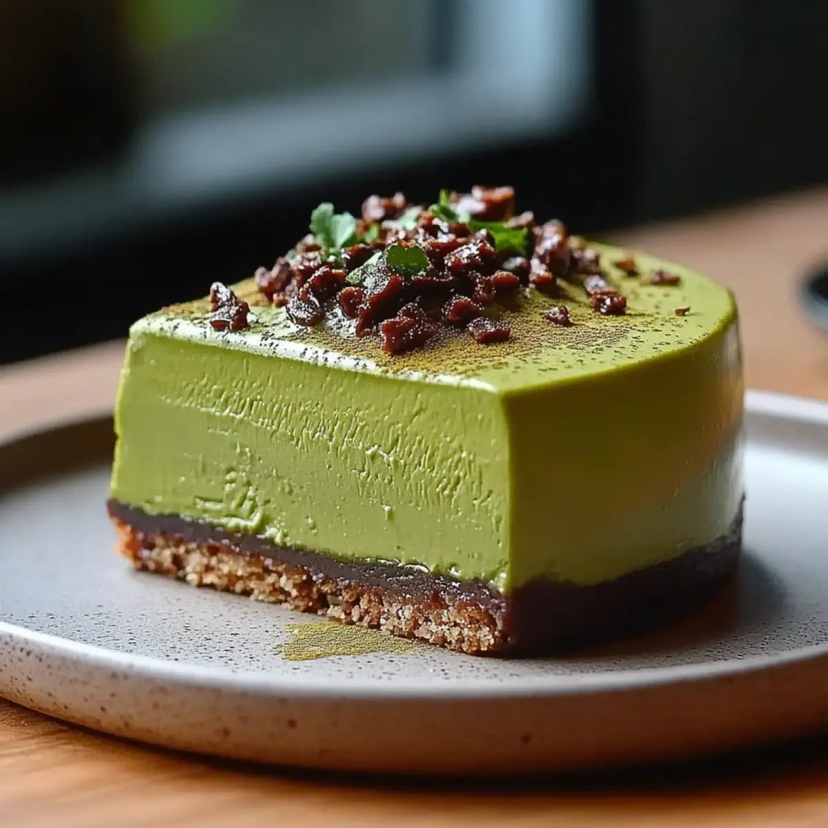 Matcha Japanese Cheesecake