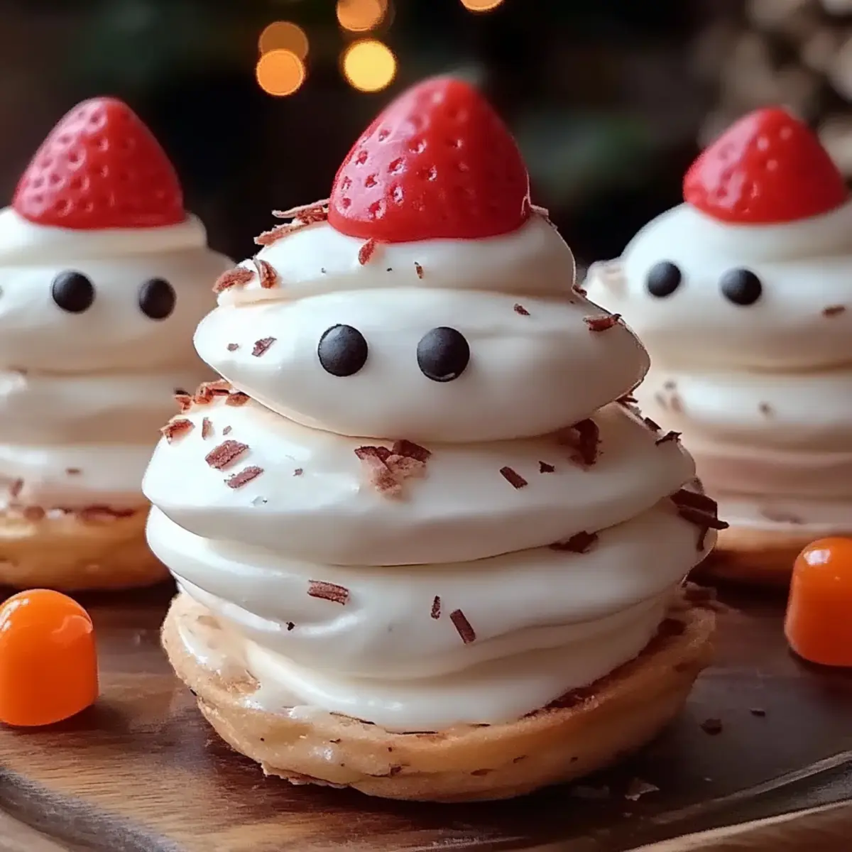 Meringue Snowmen Cookies