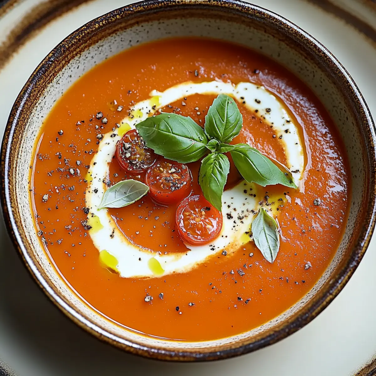 Middle-of-Winter Tomato Soup