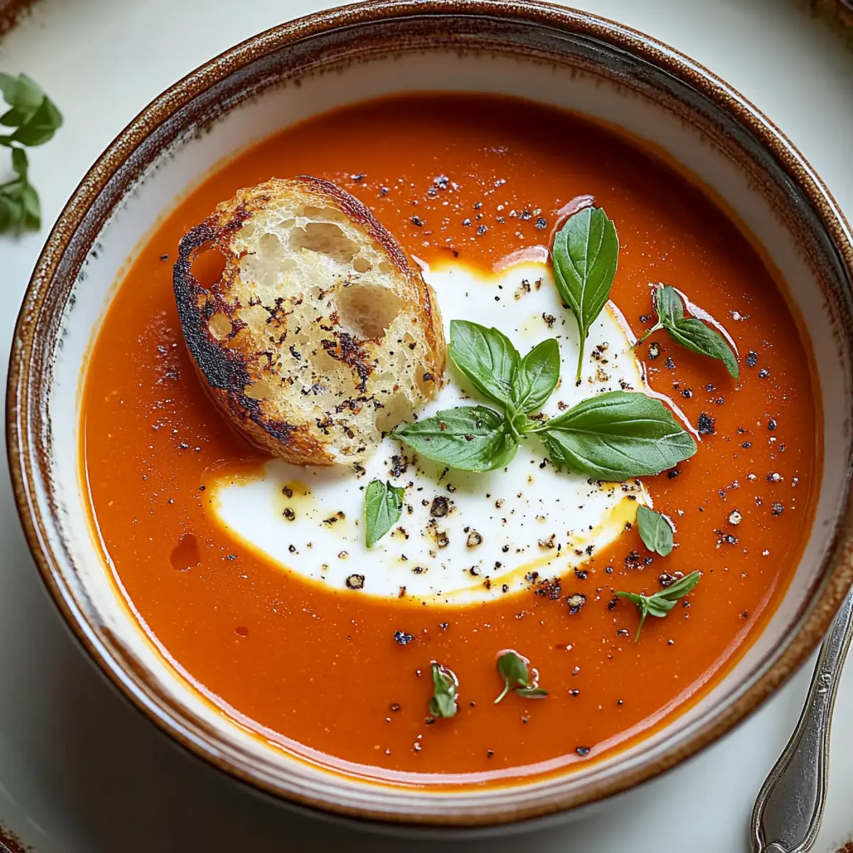 Middle-of-Winter Tomato Soup