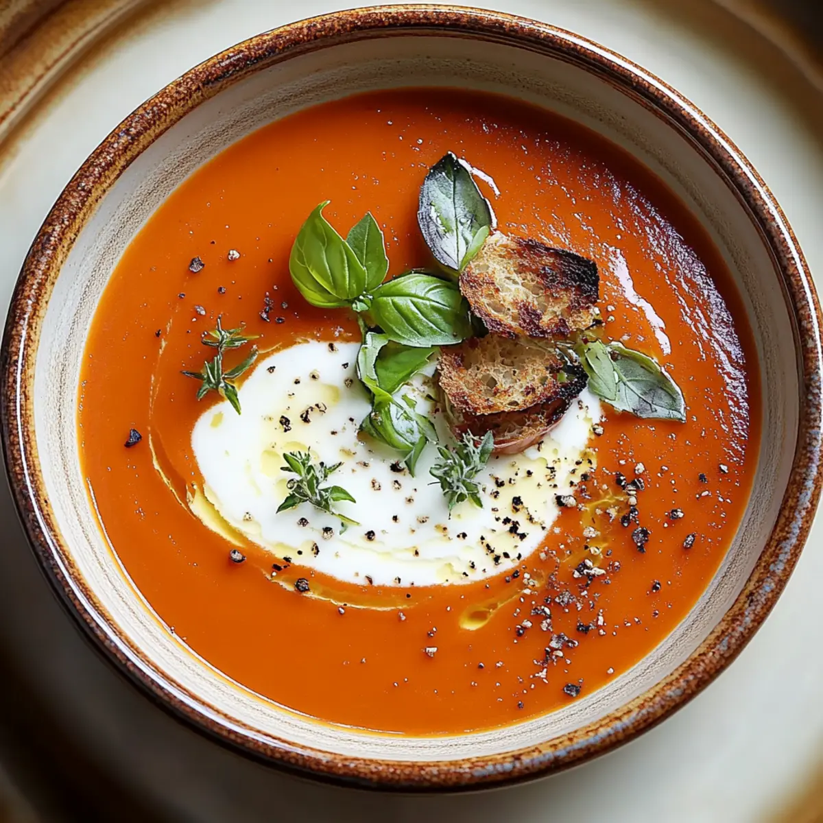 Middle-of-Winter Tomato Soup