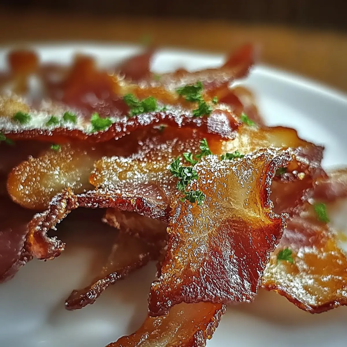 Parmesan Candied Bacon Crackers