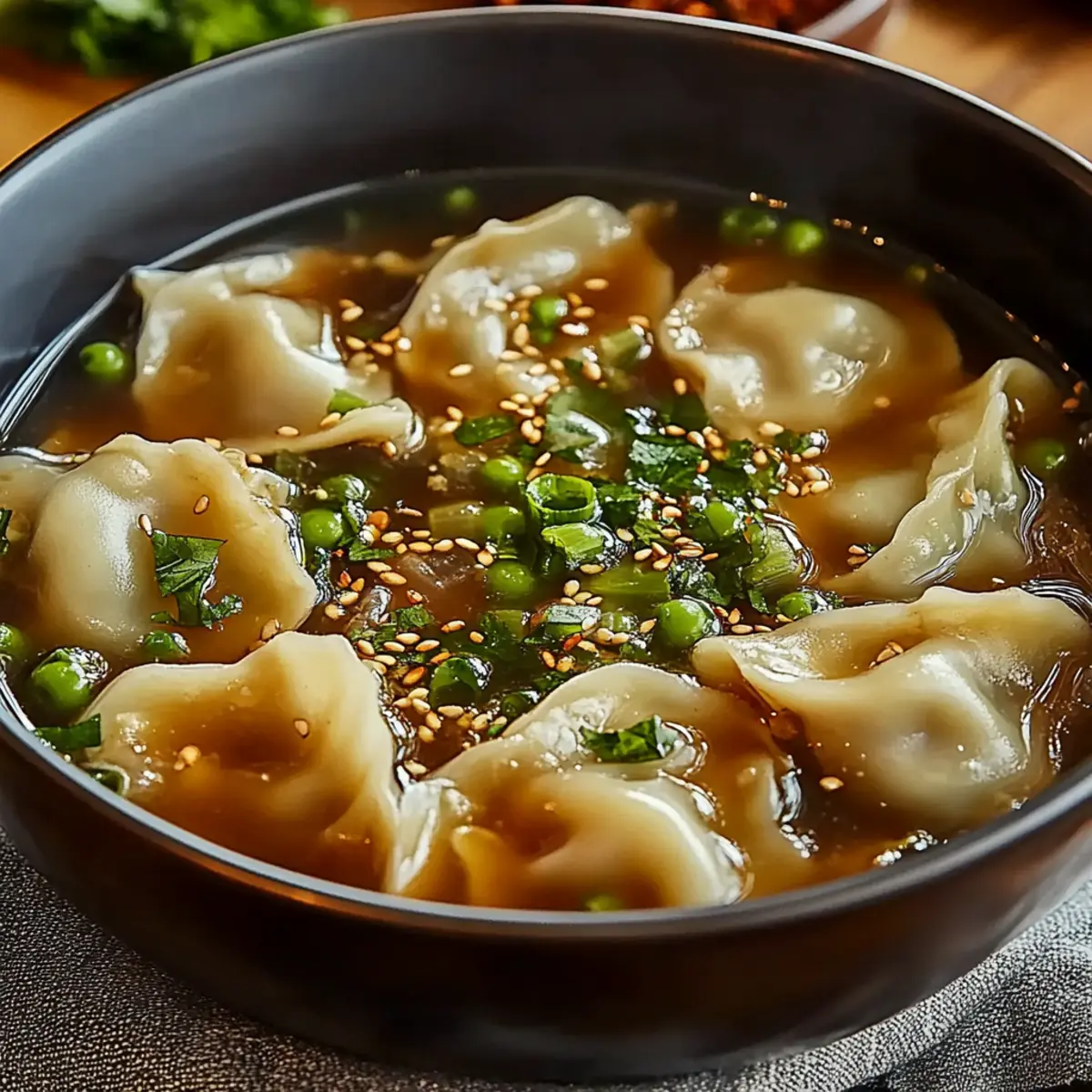 Potsticker Soup