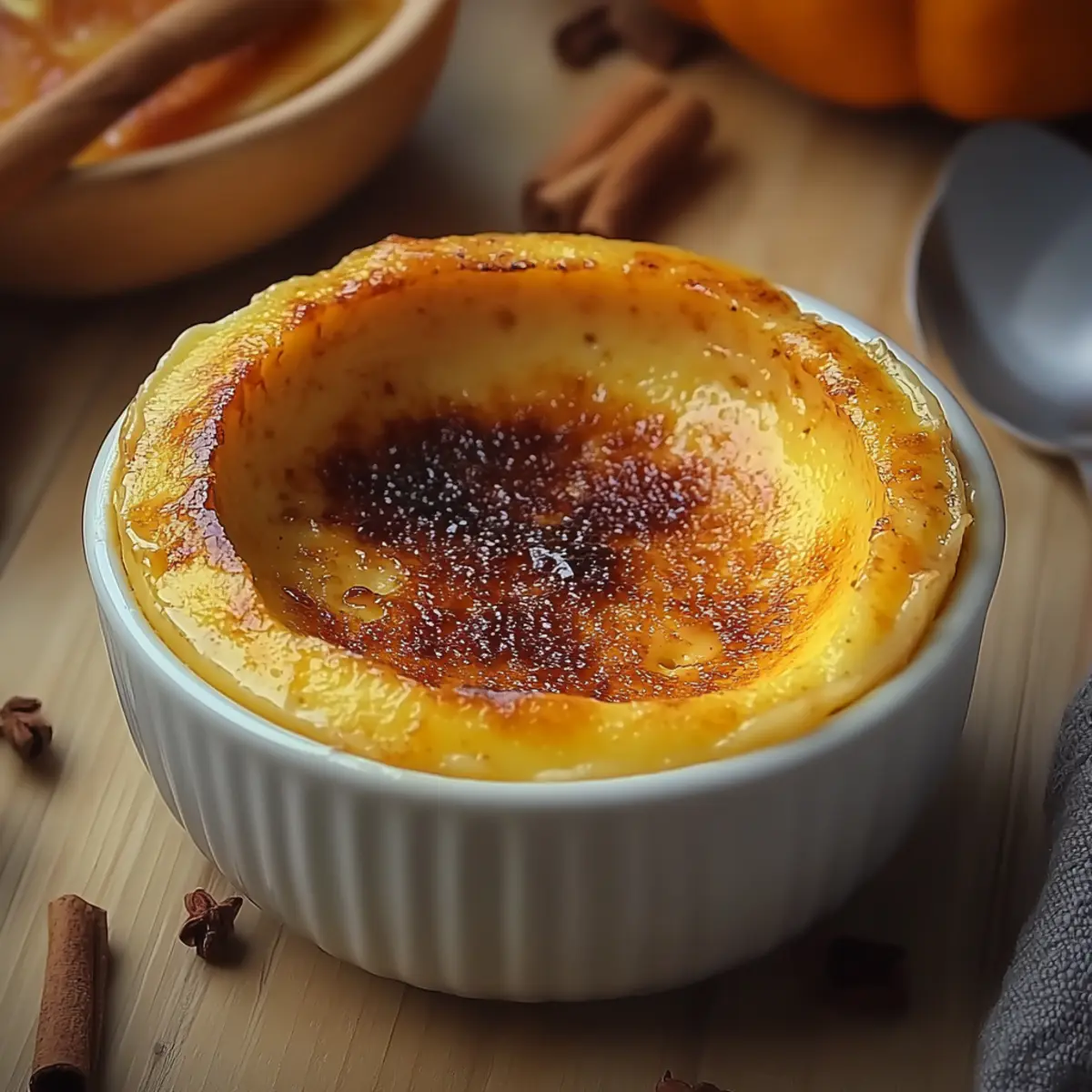 Pumpkin Crème Brûlée