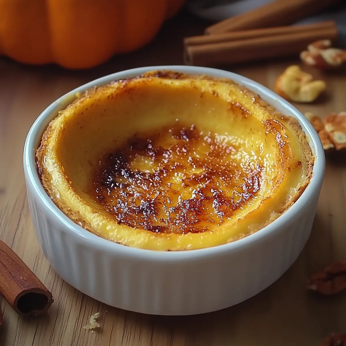 Pumpkin Crème Brûlée