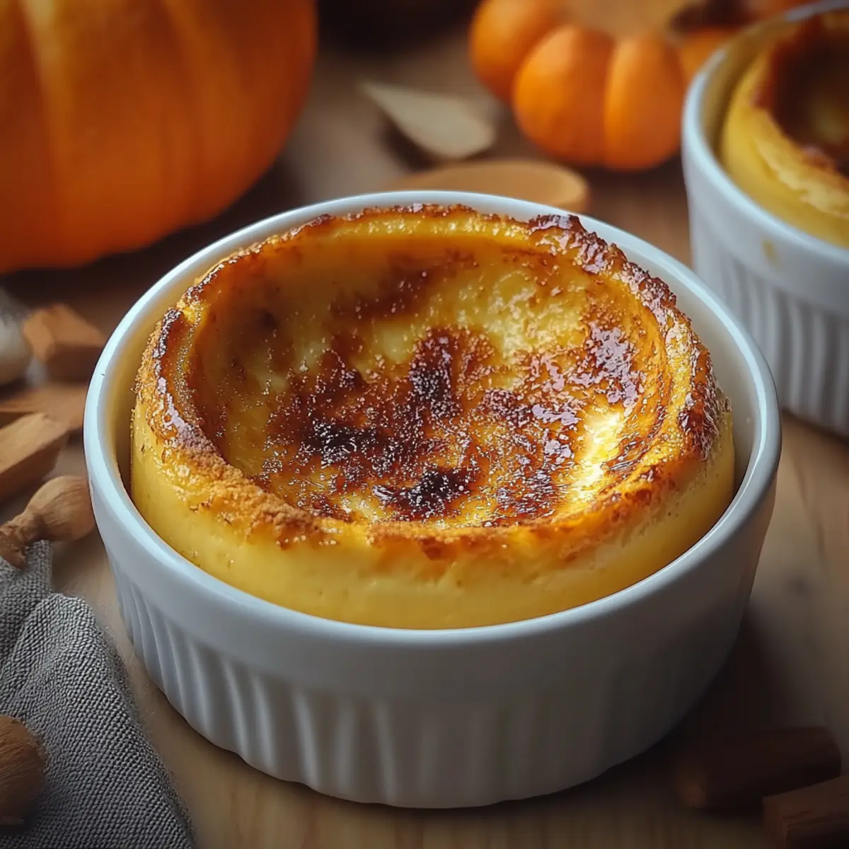 Pumpkin Crème Brûlée