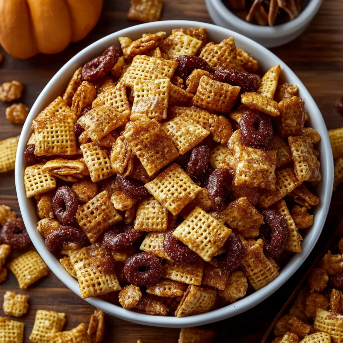 Pumpkin Spice Chex Mix