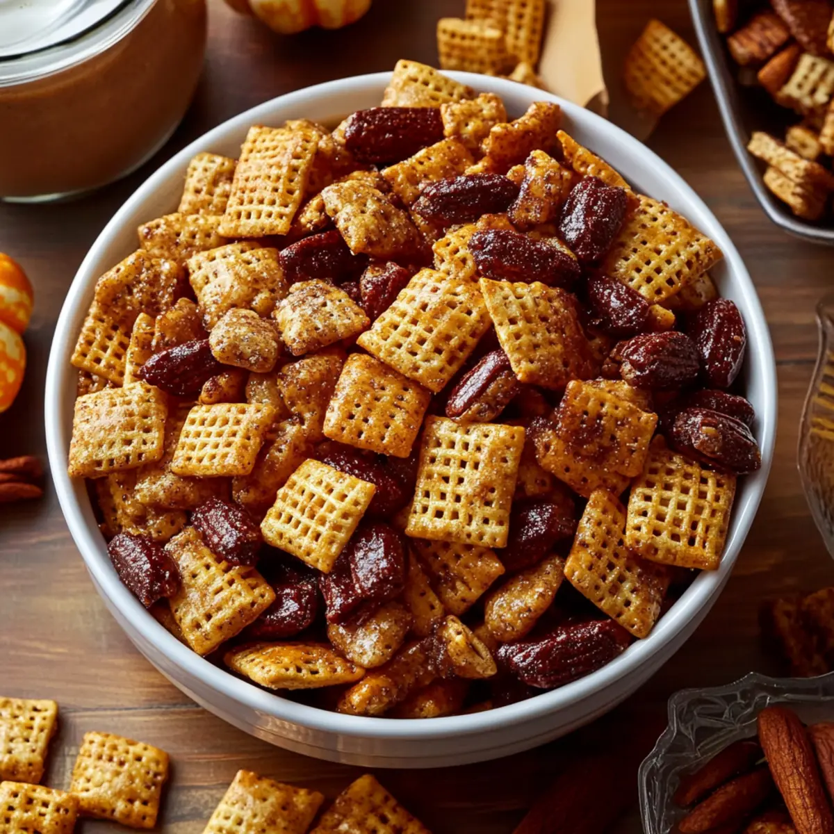 Pumpkin Spice Chex Mix