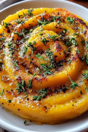 Roasted Garlic Mashed Butternut Squash