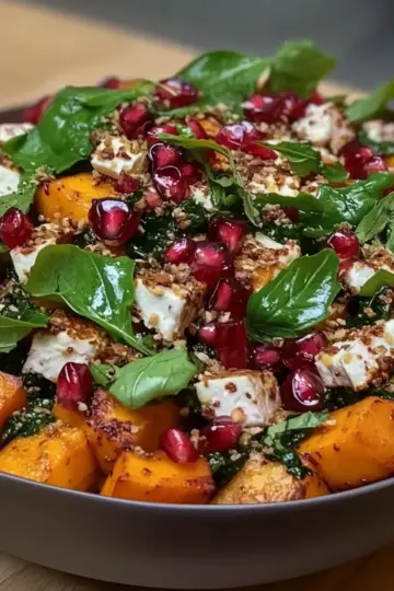 Roasted Sweet Potato and Baby Kale Salad