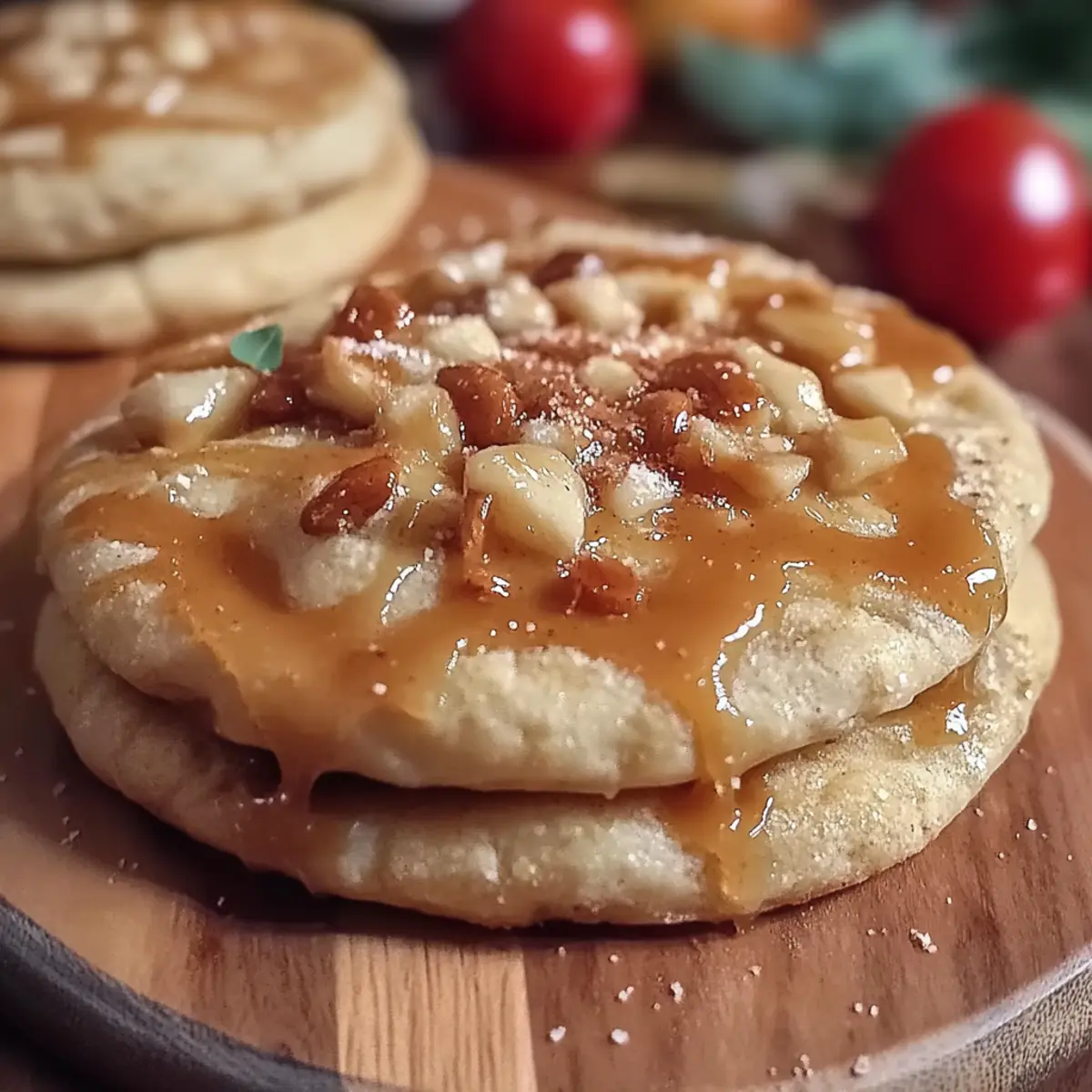 Salted Caramel Apple Pie Cookies