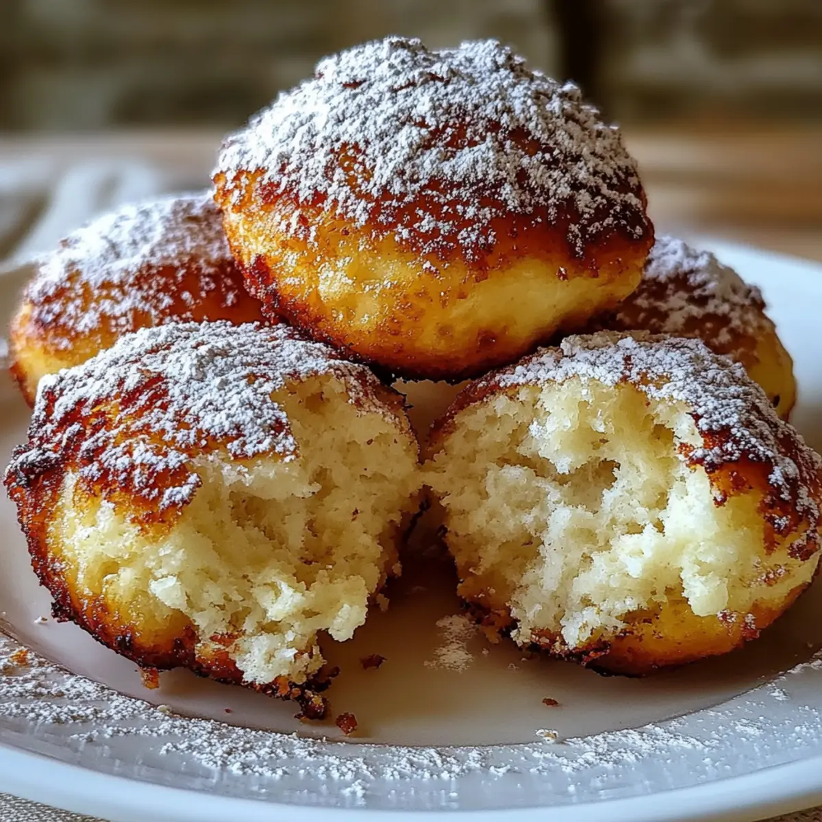 Soft Ricotta Almond Pillows