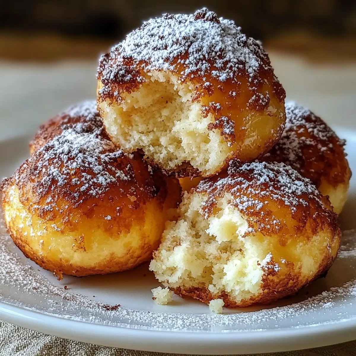 Soft Ricotta Almond Pillows