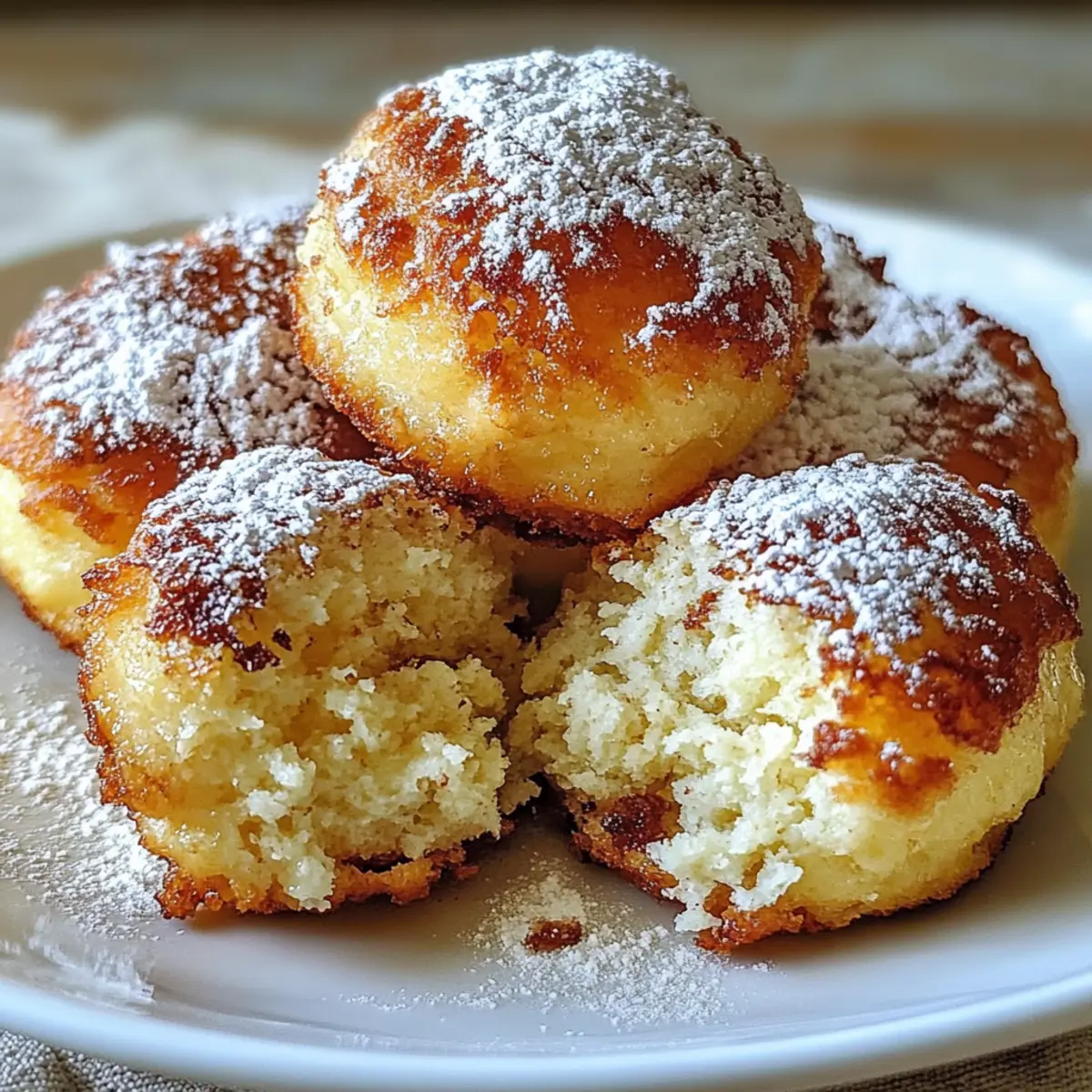 Soft Ricotta Almond Pillows
