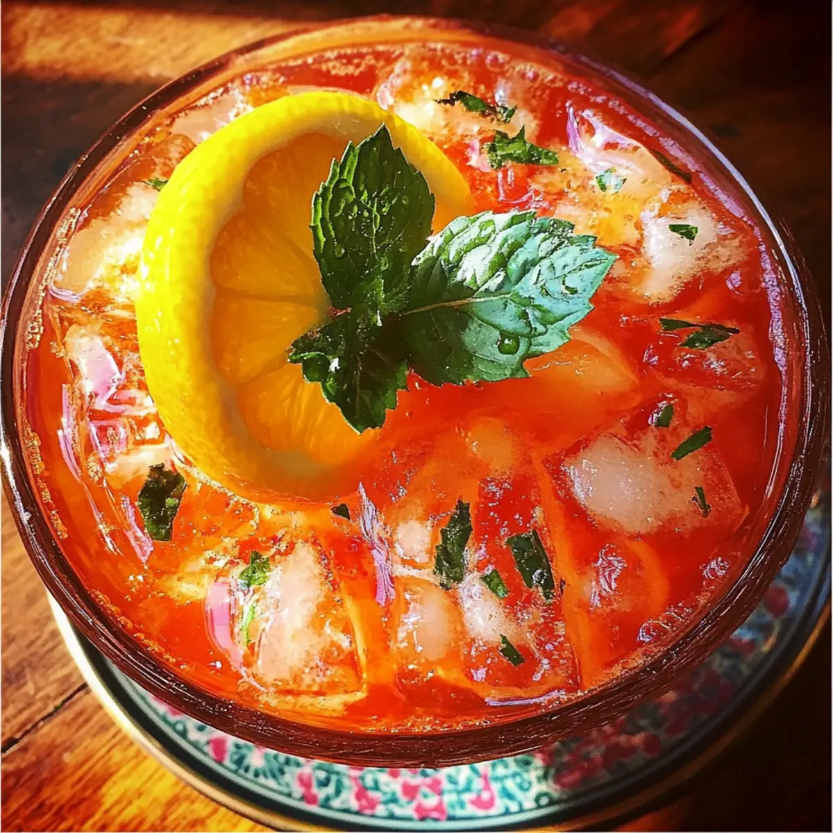 Sparkling Aperol Spritz Cocktail