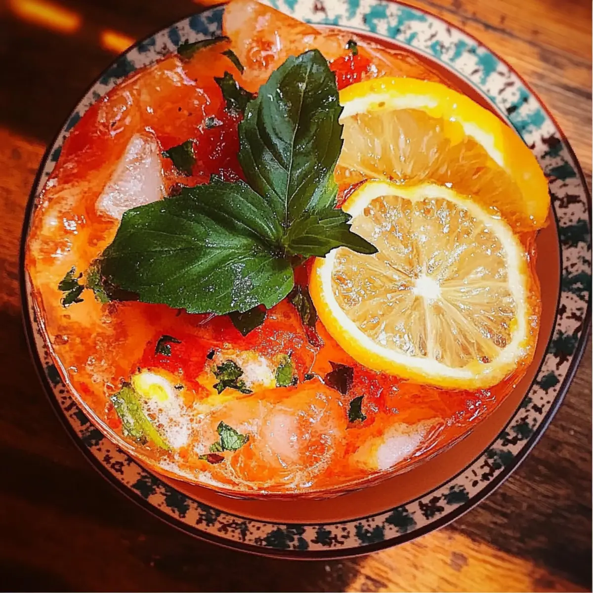 Sparkling Aperol Spritz Cocktail