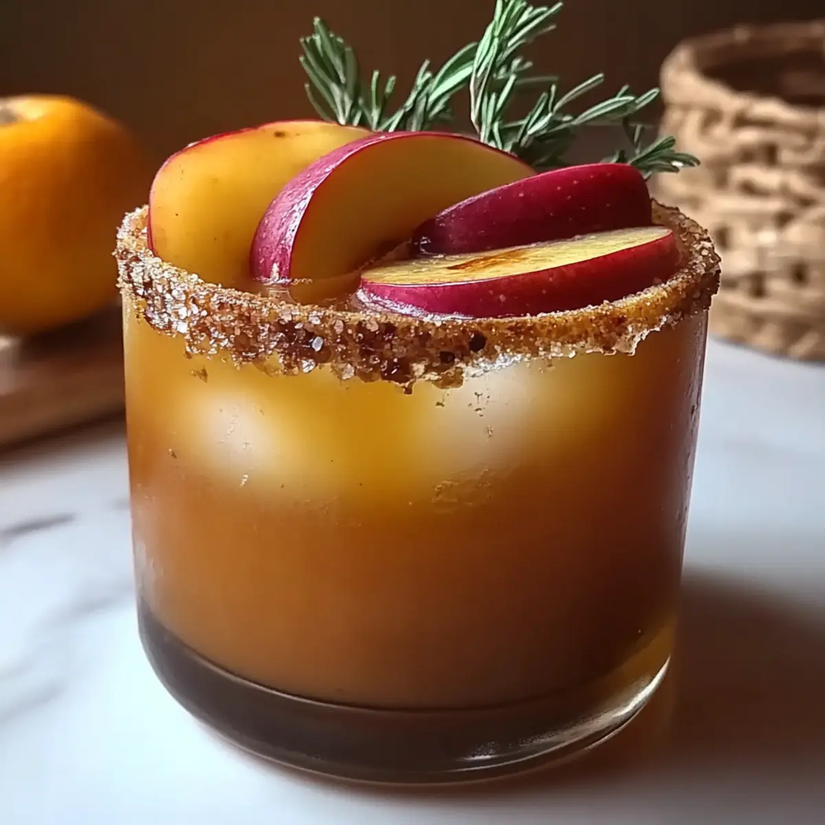 Spiced Apple Cider Margarita