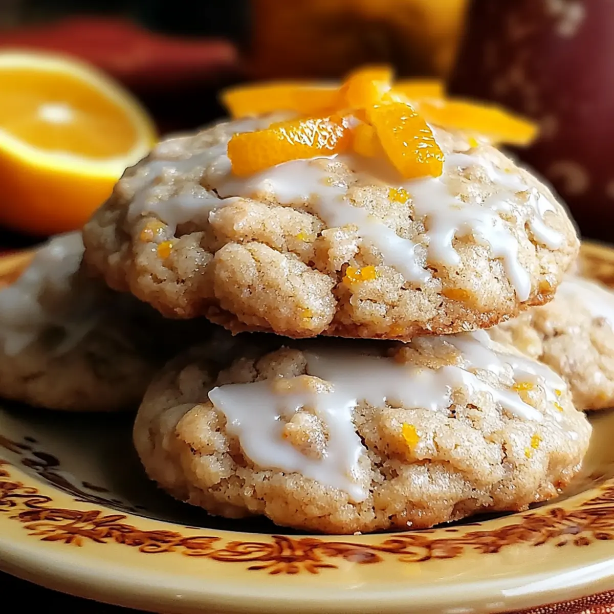 Spiced Orange Clove Cookies
