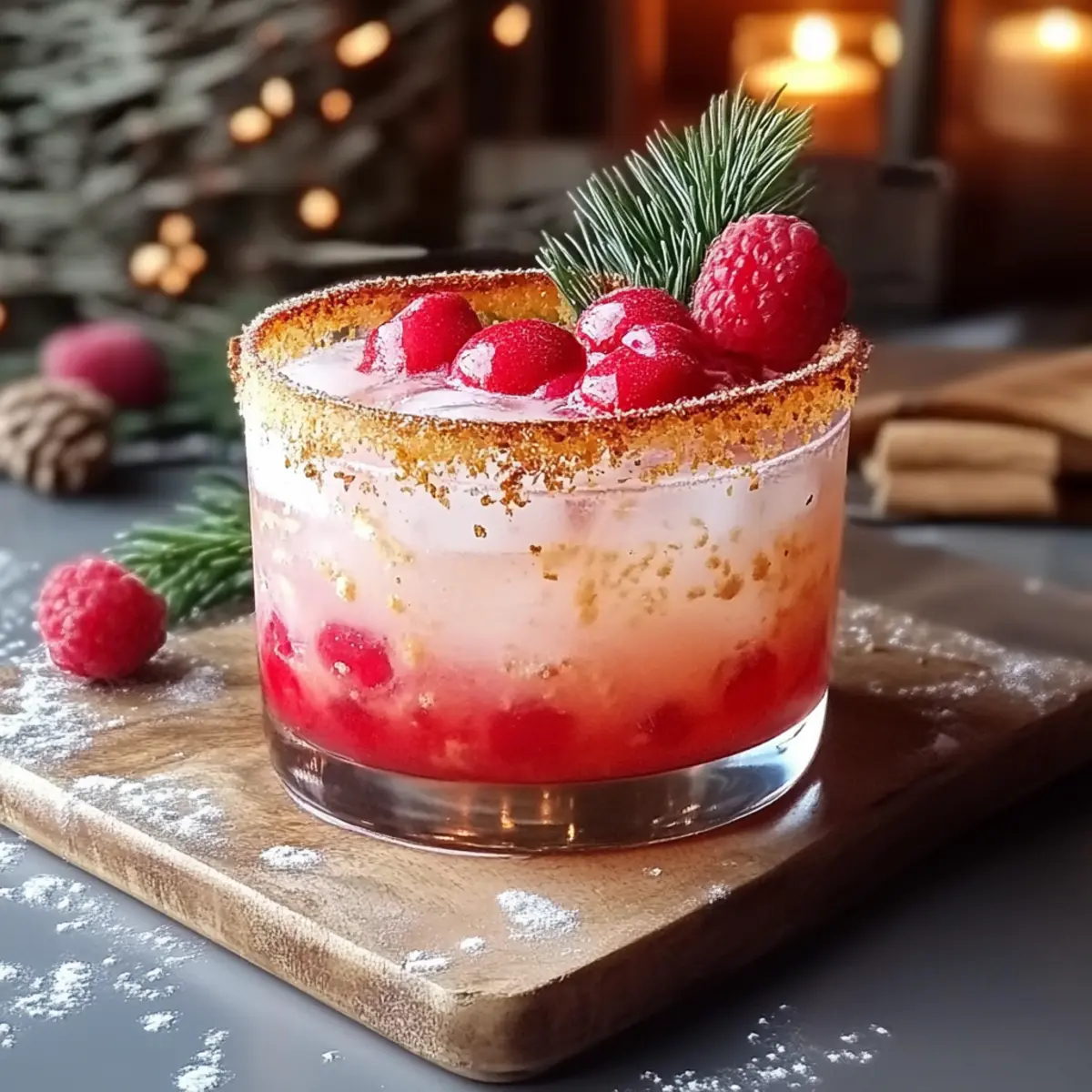 Spiced Up Christmas Margarita