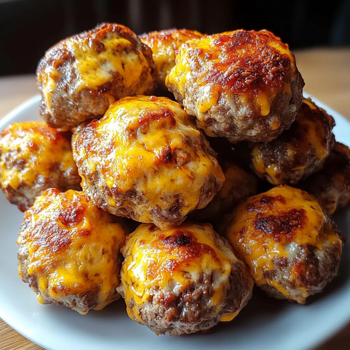 Spicy Rotel Cream Cheese Sausage Balls