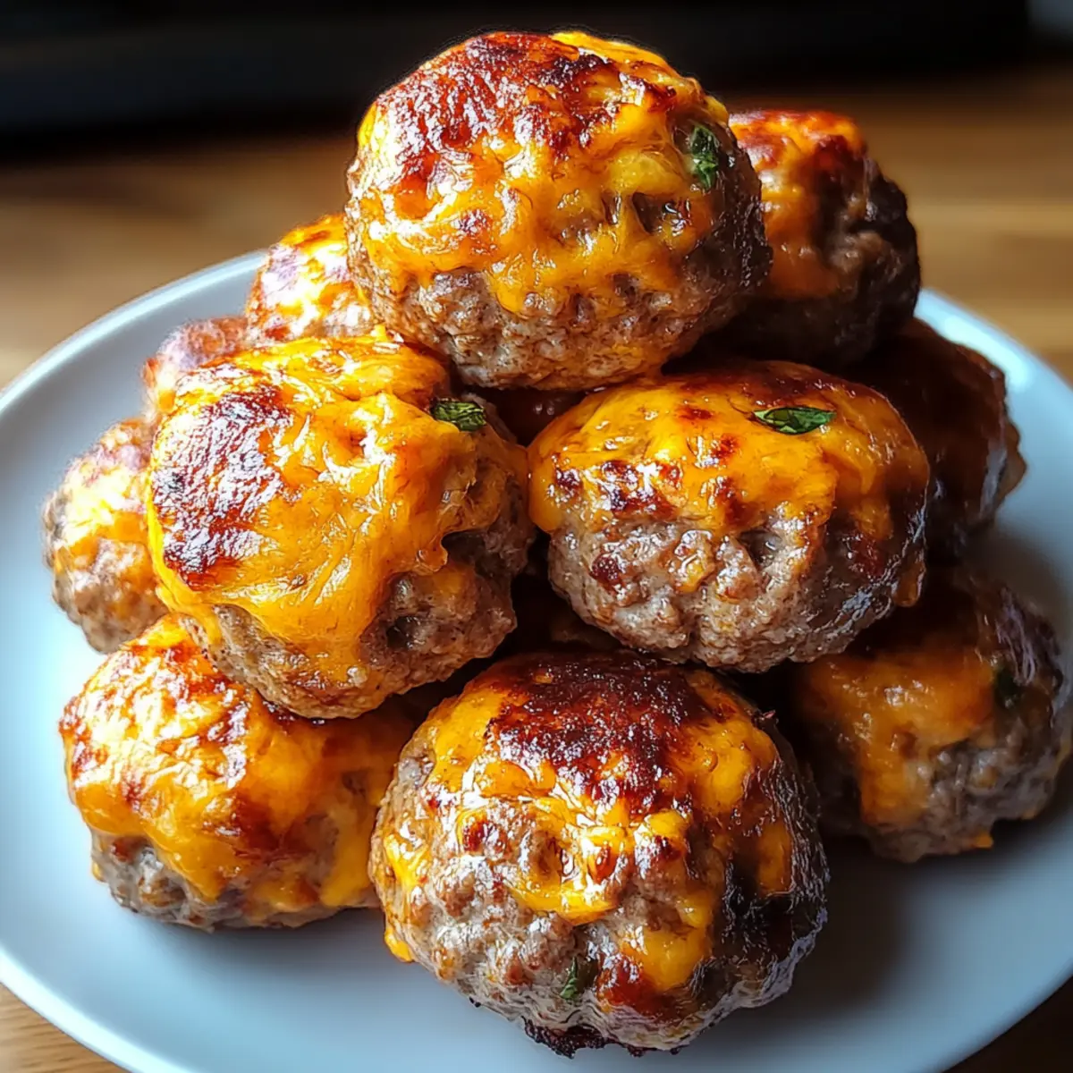 Spicy Rotel Cream Cheese Sausage Balls
