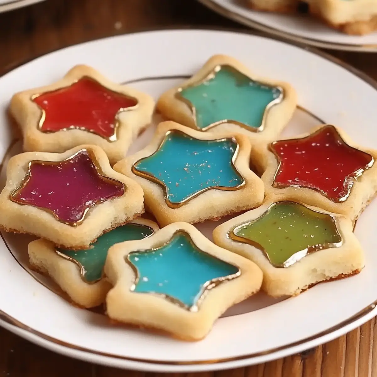 Stained Glass Cookies