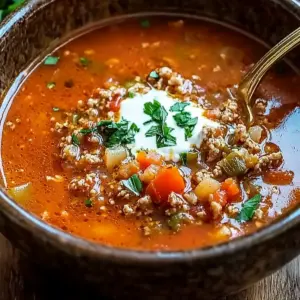 Stuffed Pepper Soup
