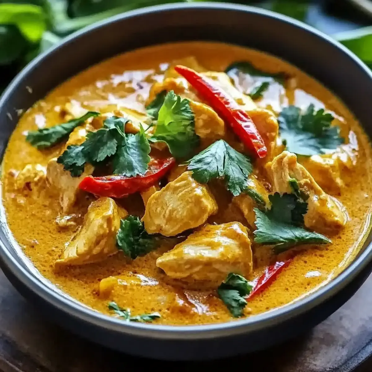 Thai Chicken Satay Curry
