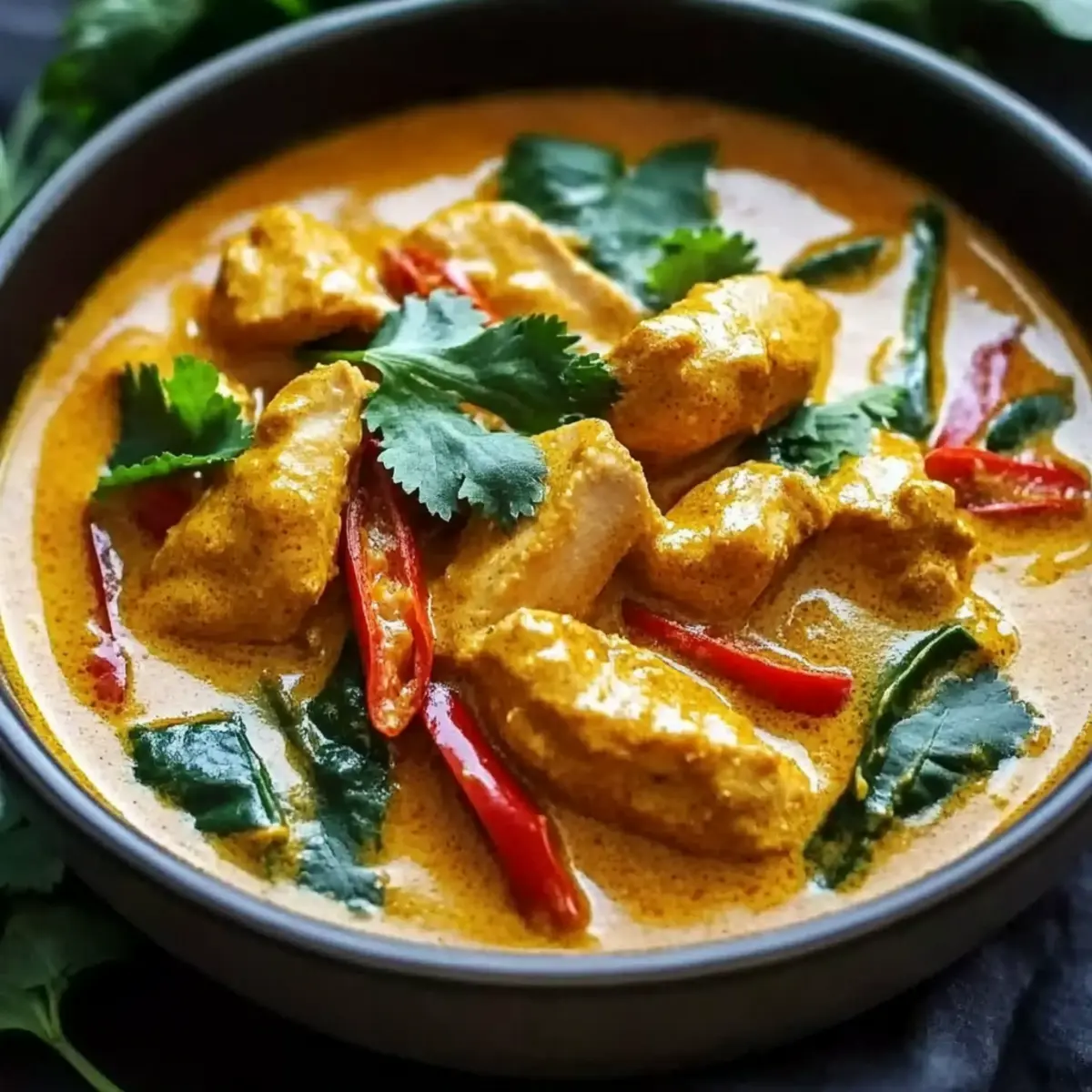 Thai Chicken Satay Curry