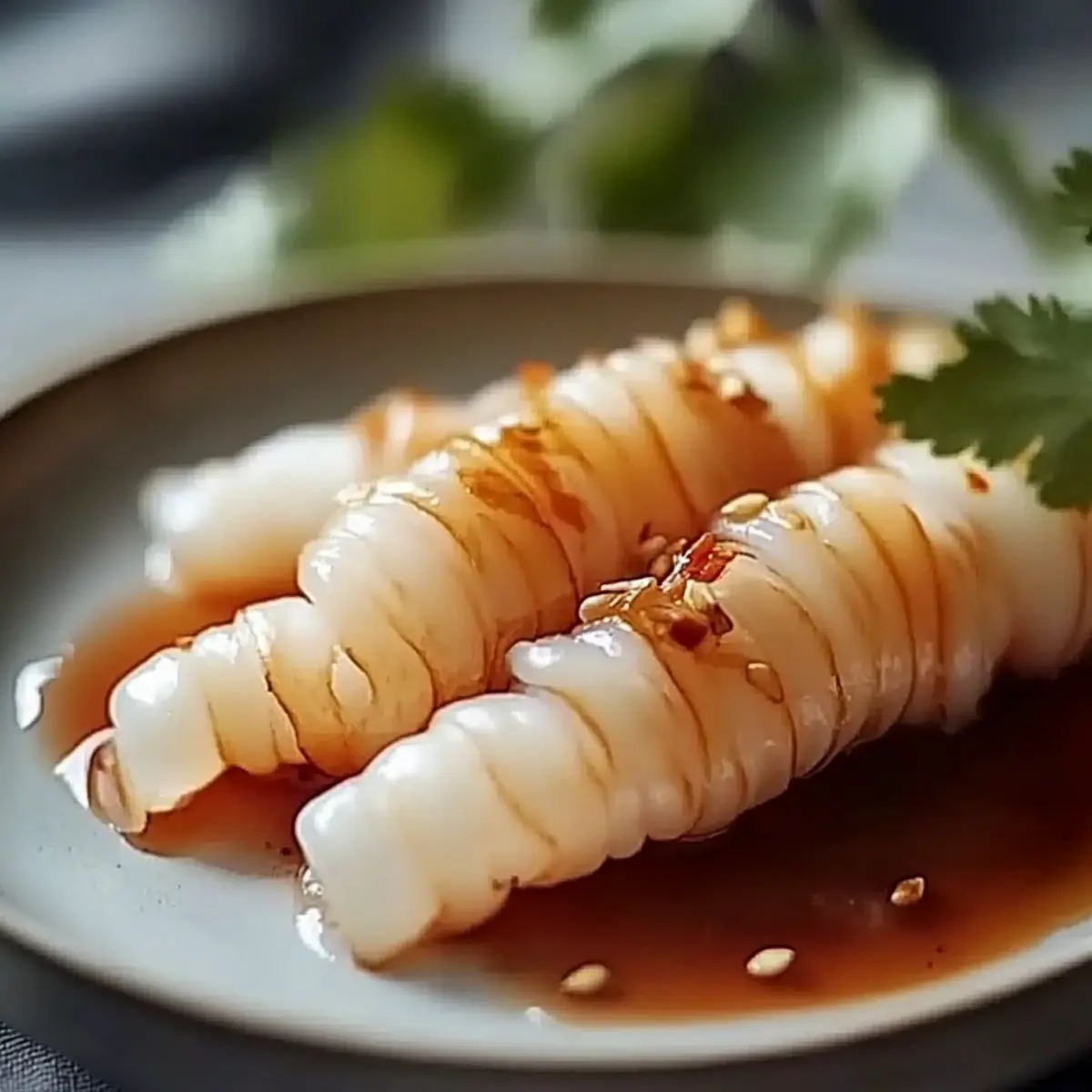 Thai Shrimp Wrapped