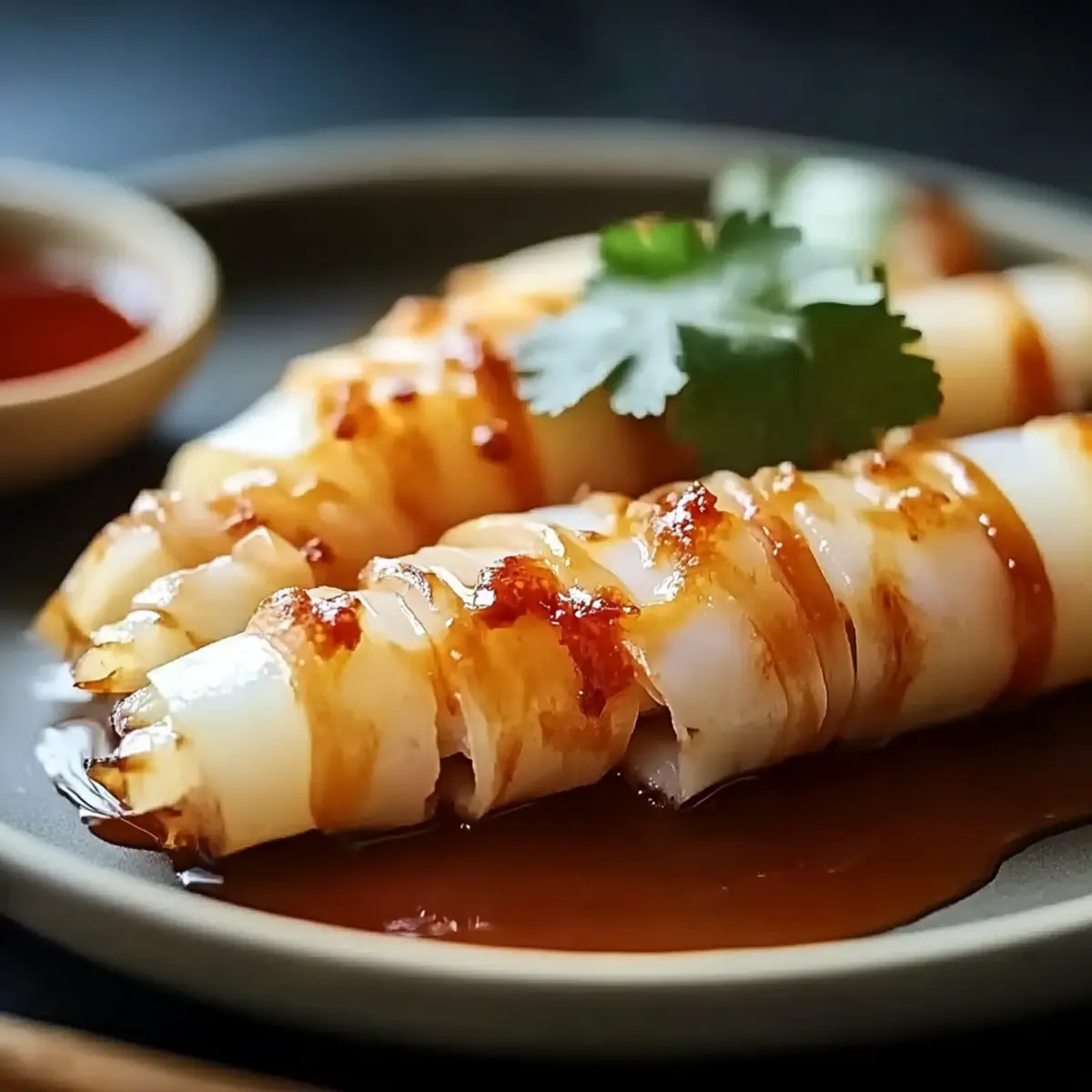 Thai Shrimp Wrapped
