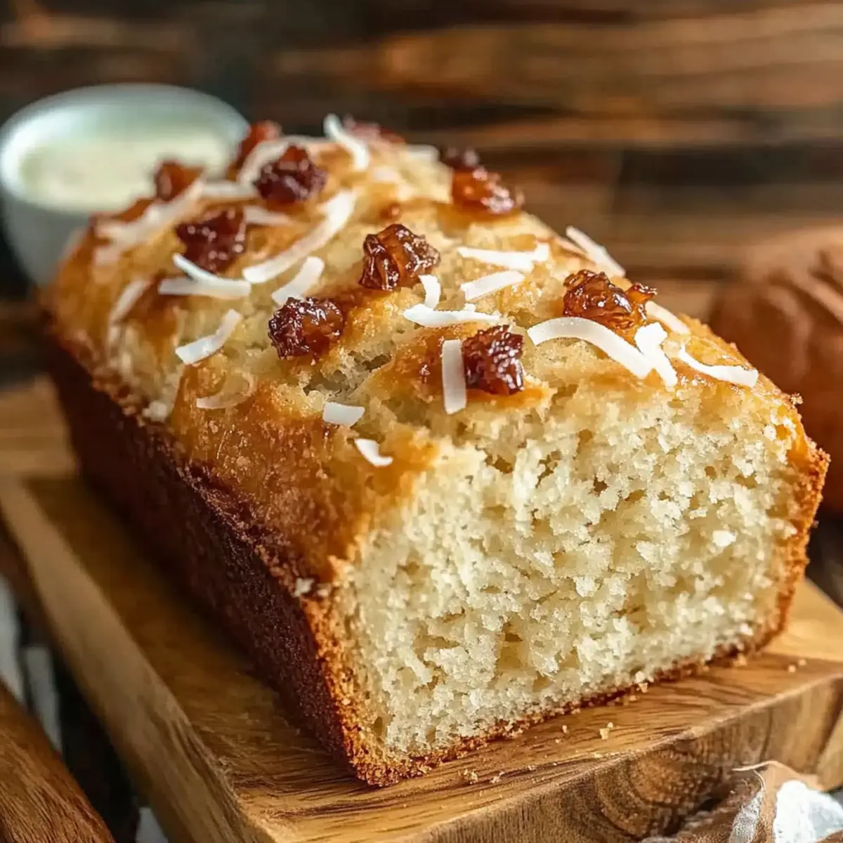 Trinidad Coconut Sweet Bread