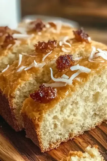 Trinidad Coconut Sweet Bread