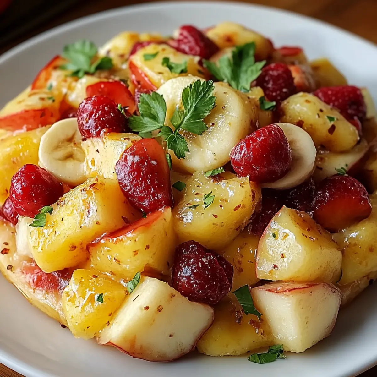 Tropical Fruit Salad with Citrus Zest