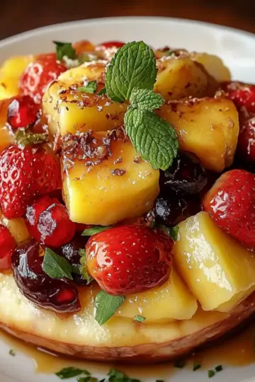 Tropical Fruit Salad with Citrus Zest