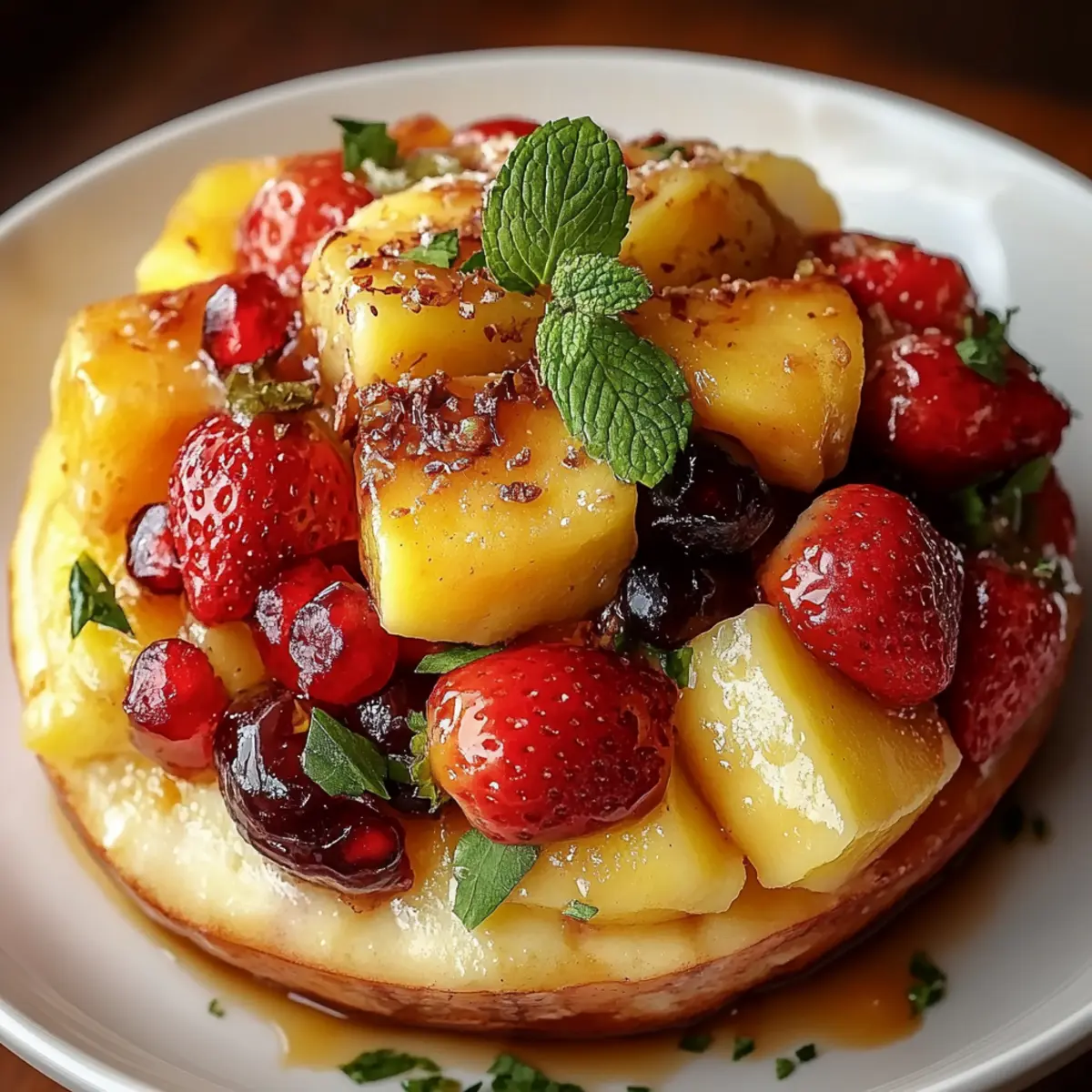 Tropical Fruit Salad with Citrus Zest