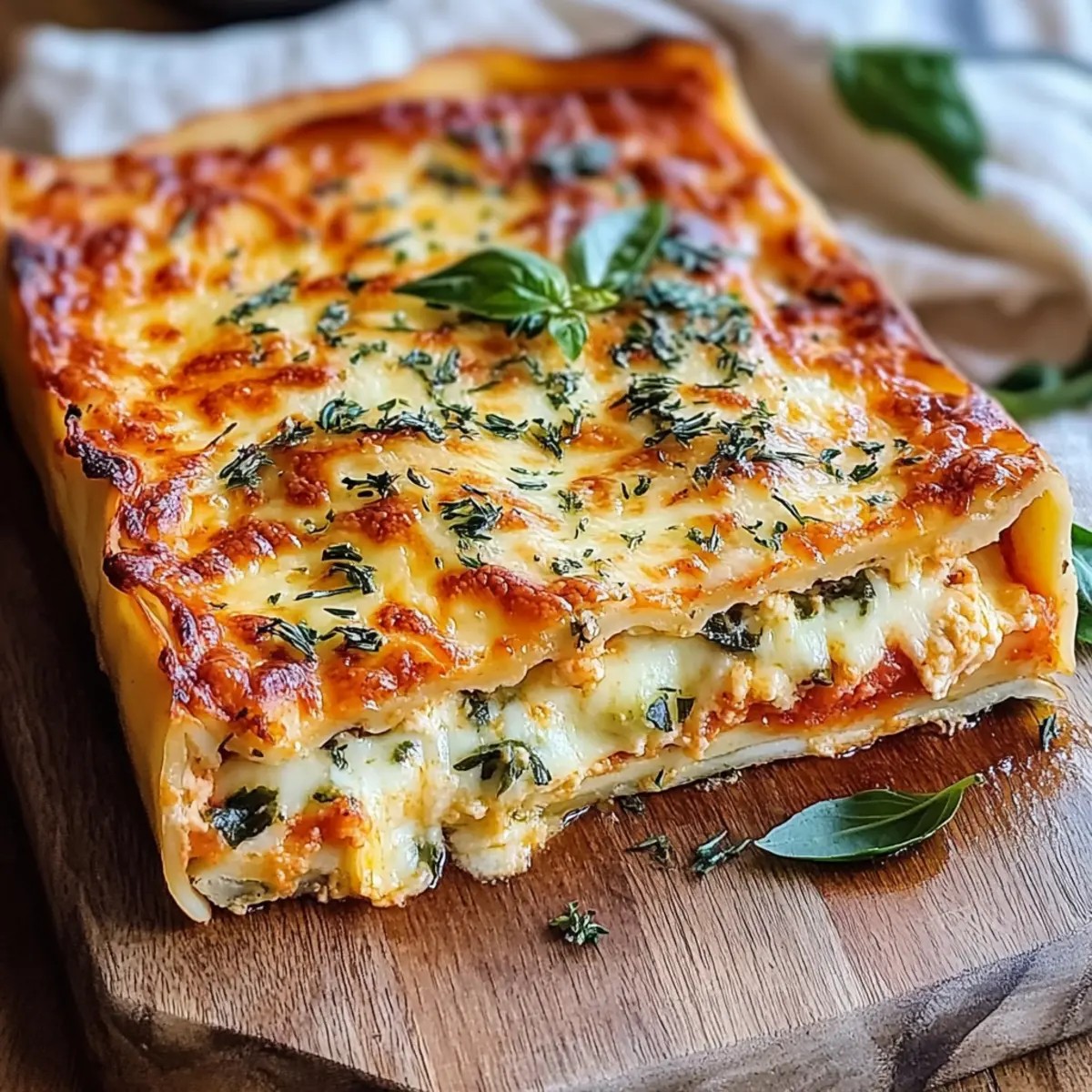 Vegetarian Lasagna with Ricotta