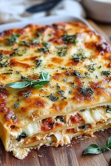 Vegetarian Lasagna with Ricotta