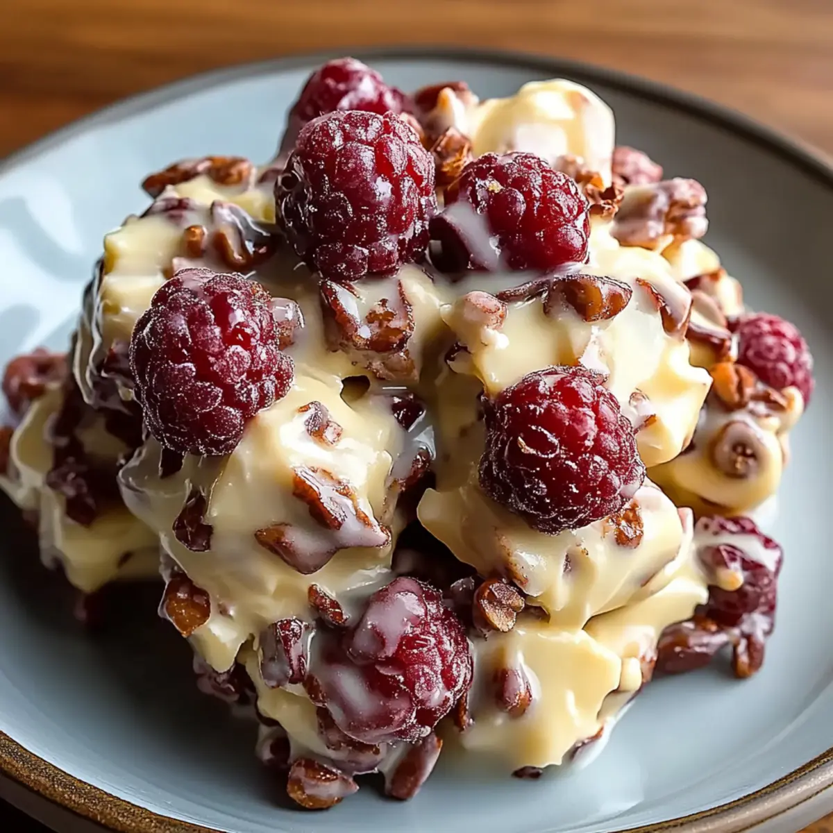 White Chocolate Cranberry Pecan Clusters